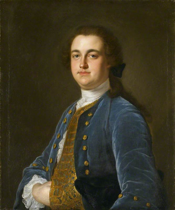 Wikioo.org - The Encyclopedia of Fine Arts - Painting, Artwork by Henry Pickering - Possibly Sir Thomas Hesketh (1727–1778), 1st Bt, of Rufford