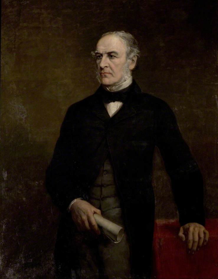 Wikioo.org - The Encyclopedia of Fine Arts - Painting, Artwork by Charles Lucy - The Right Honourable William E. Gladstone (1809–1898), MP