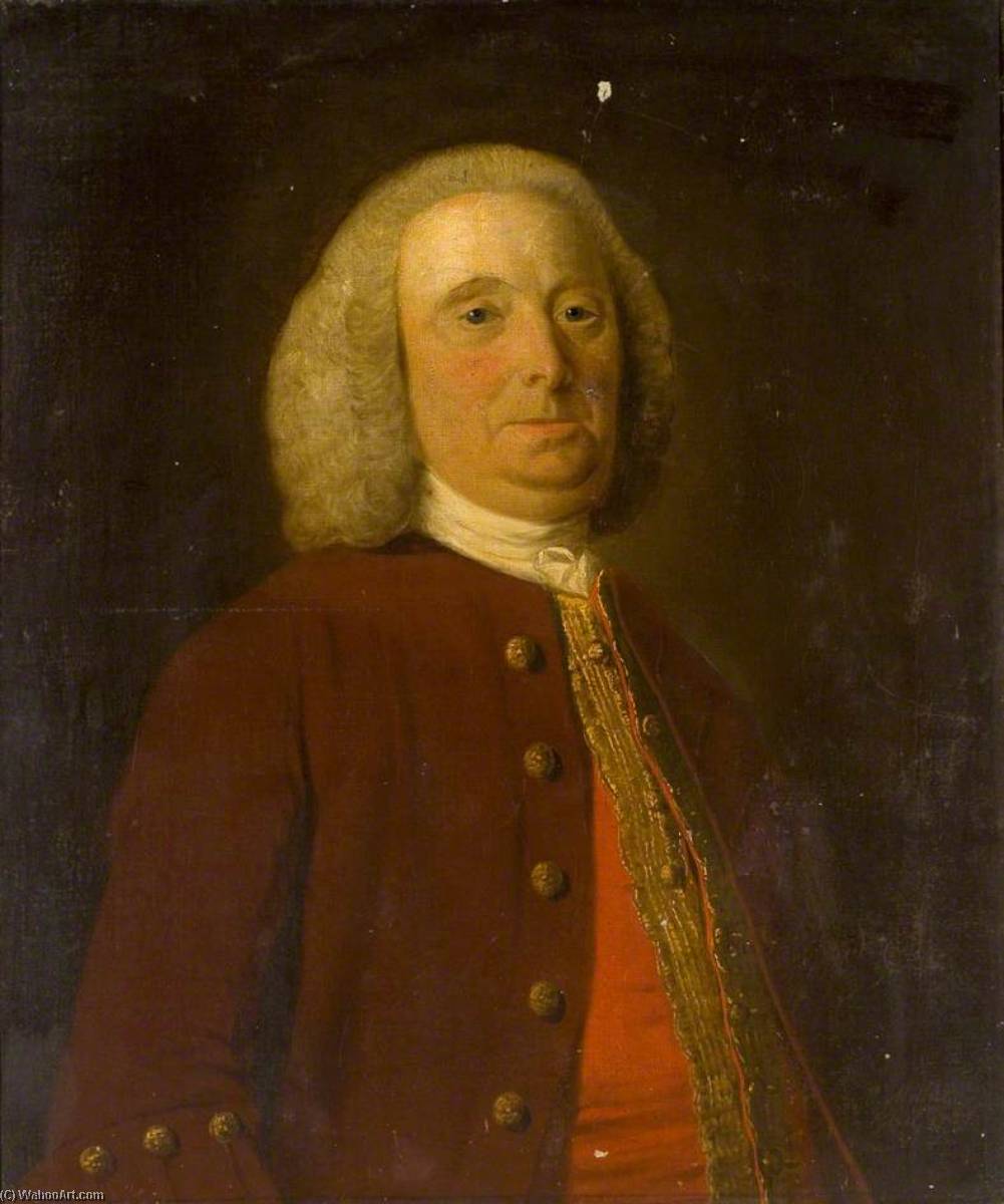 Wikioo.org - The Encyclopedia of Fine Arts - Painting, Artwork by William Millar - Alexander Copland of Colliston (1701–1774)