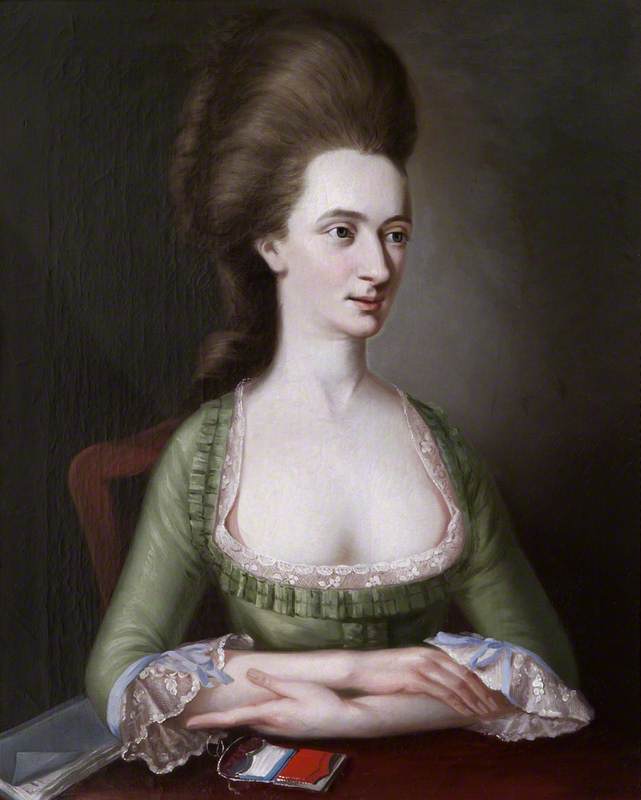 Wikioo.org - The Encyclopedia of Fine Arts - Painting, Artwork by Joseph Wilson - Mrs William Magee (1764–1800)