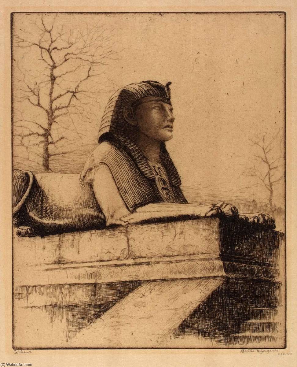 WikiOO.org - Encyclopedia of Fine Arts - Maalaus, taideteos Bertha Evelyn Jaques - Sphinx, Thames, London