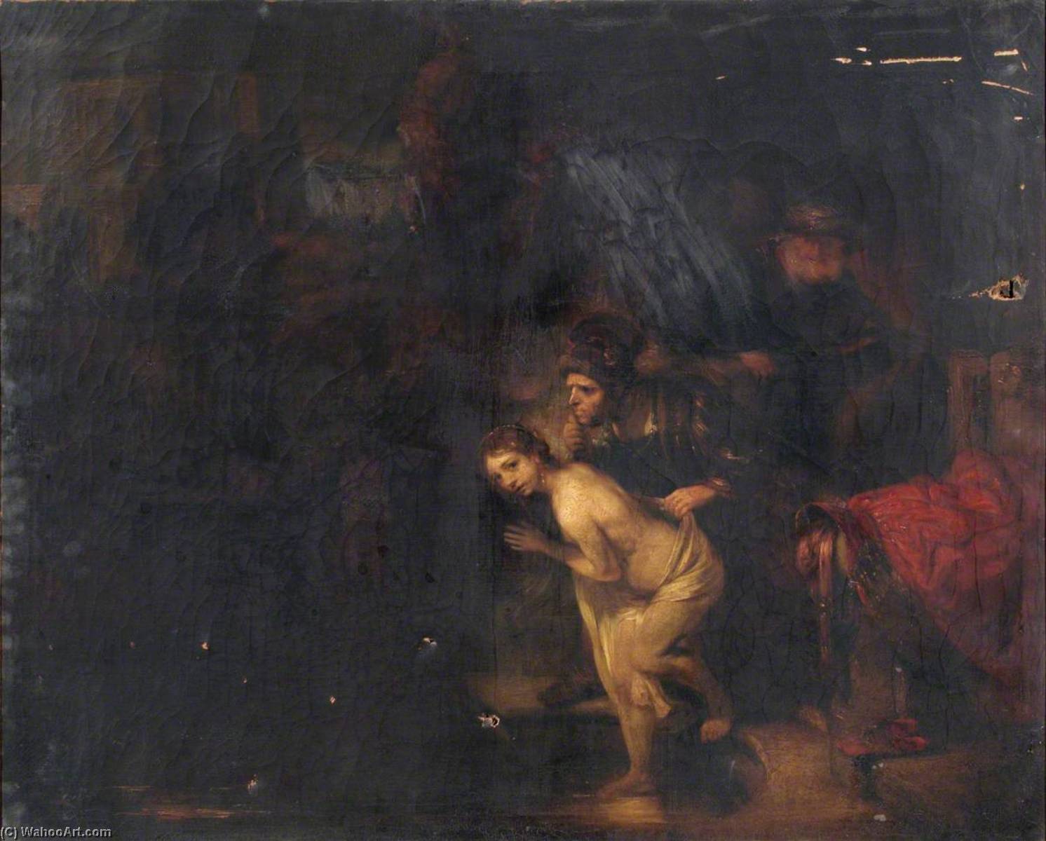 Wikioo.org - The Encyclopedia of Fine Arts - Painting, Artwork by Henry Thomson - Susanna and the Elders