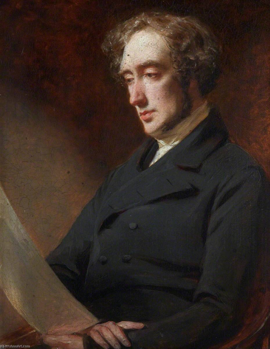 Wikioo.org - The Encyclopedia of Fine Arts - Painting, Artwork by Charles Lees - David Scott (1806–1849), RSA
