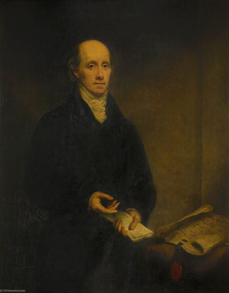 Wikioo.org - The Encyclopedia of Fine Arts - Painting, Artwork by John Syme - The Solicitor General, Lord Cockburn (1779–1854)