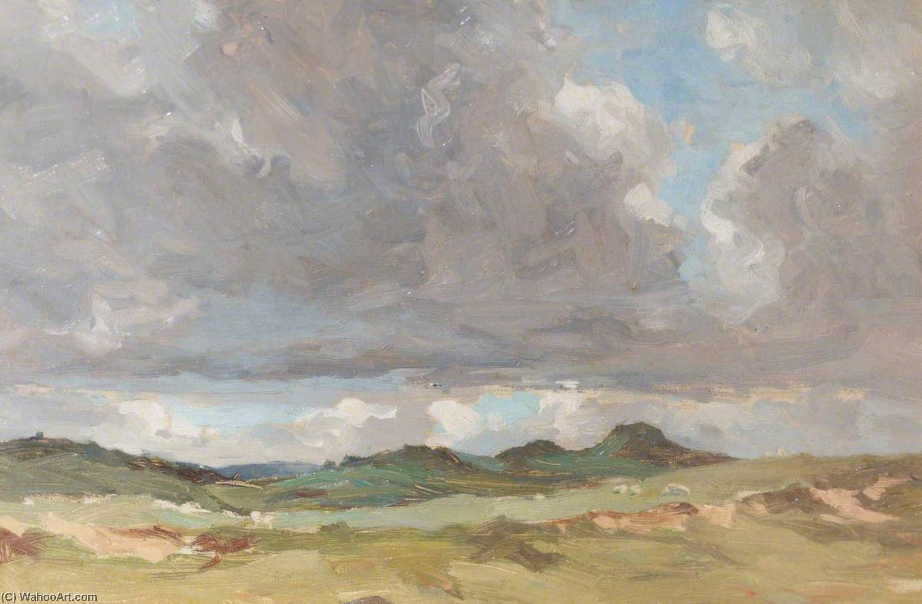 Wikioo.org - The Encyclopedia of Fine Arts - Painting, Artwork by Robert Jones - A Welsh Landscape