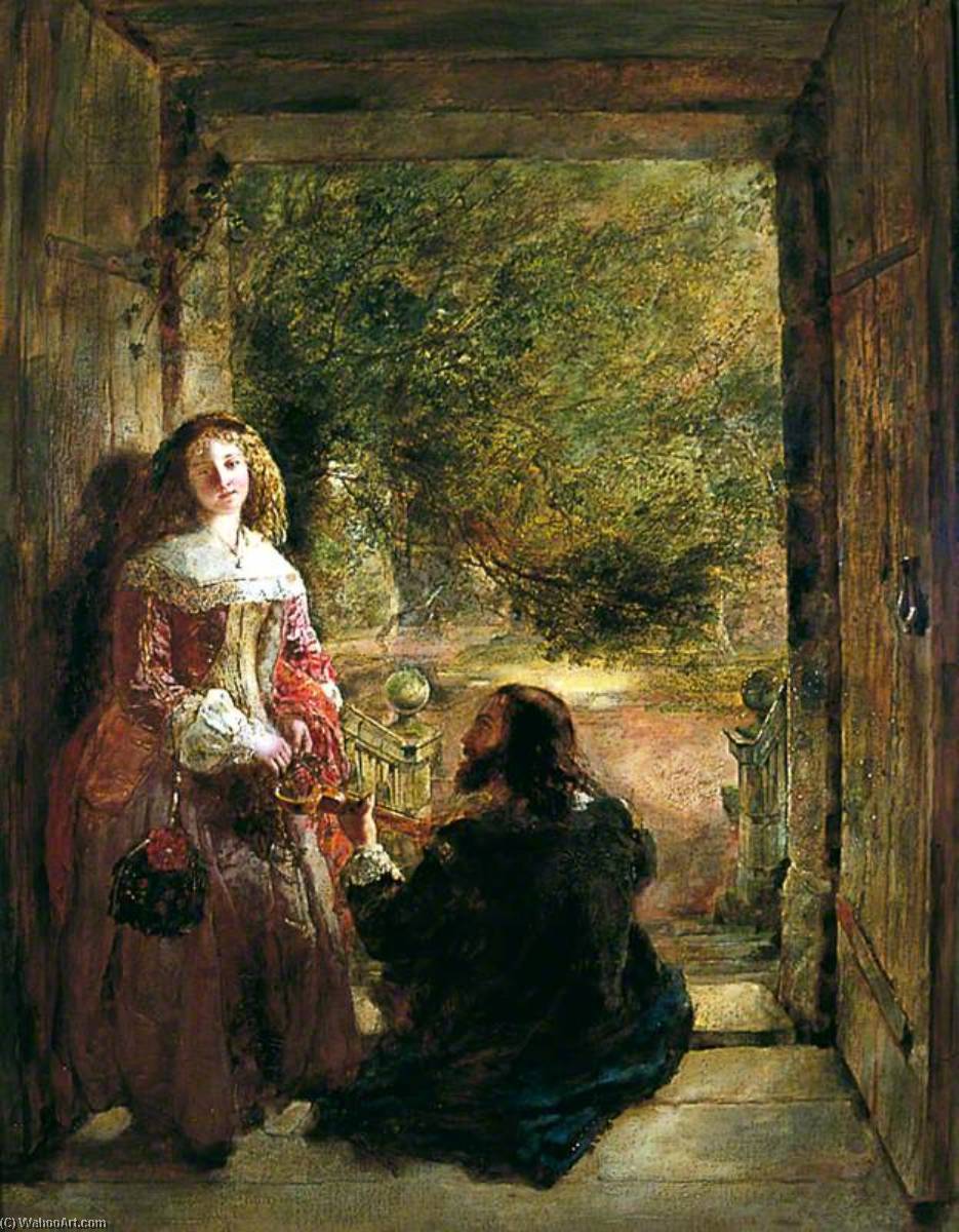 Wikioo.org - The Encyclopedia of Fine Arts - Painting, Artwork by Daniel Pasmore I - Doorway, Haddon Hall