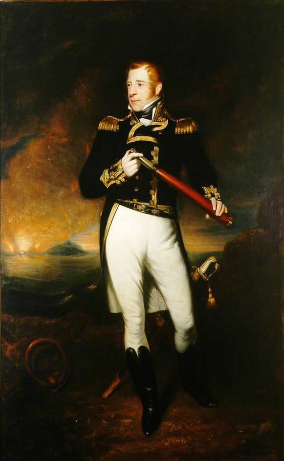 Wikioo.org - The Encyclopedia of Fine Arts - Painting, Artwork by James Ramsay - Thomas Cochrane, 10th Earl of Dundonald (1775–1860), Admiral