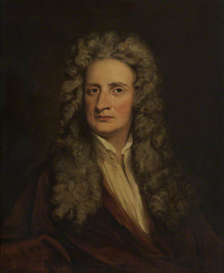 Wikioo.org - The Encyclopedia of Fine Arts - Painting, Artwork by George Hayes - Sir Isaac Newton (1642–1727)