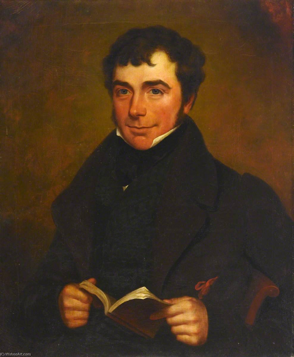 Wikioo.org - The Encyclopedia of Fine Arts - Painting, Artwork by Richard Augustus Clack - Henry Langford Brown (1802–1857)