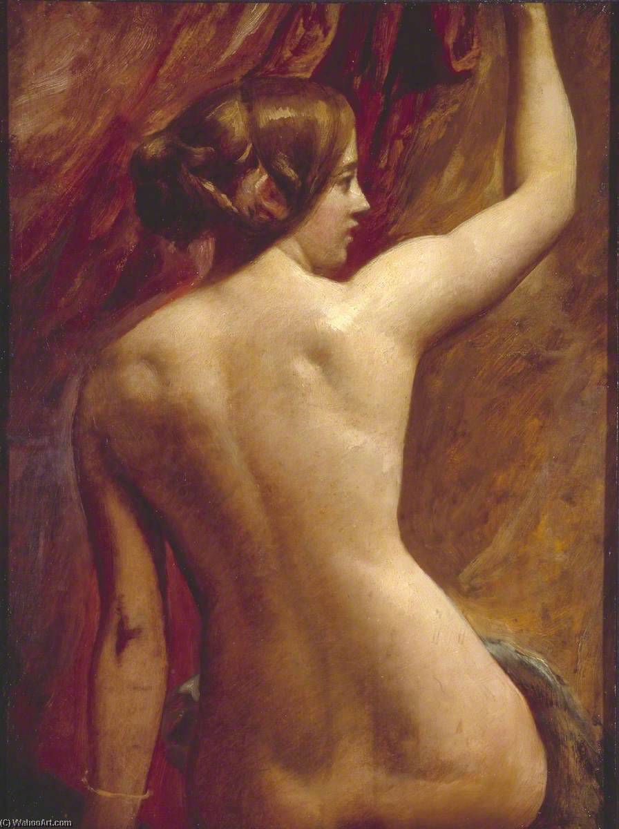 Wikioo.org - The Encyclopedia of Fine Arts - Painting, Artwork by Edward Calvert - Nude Study