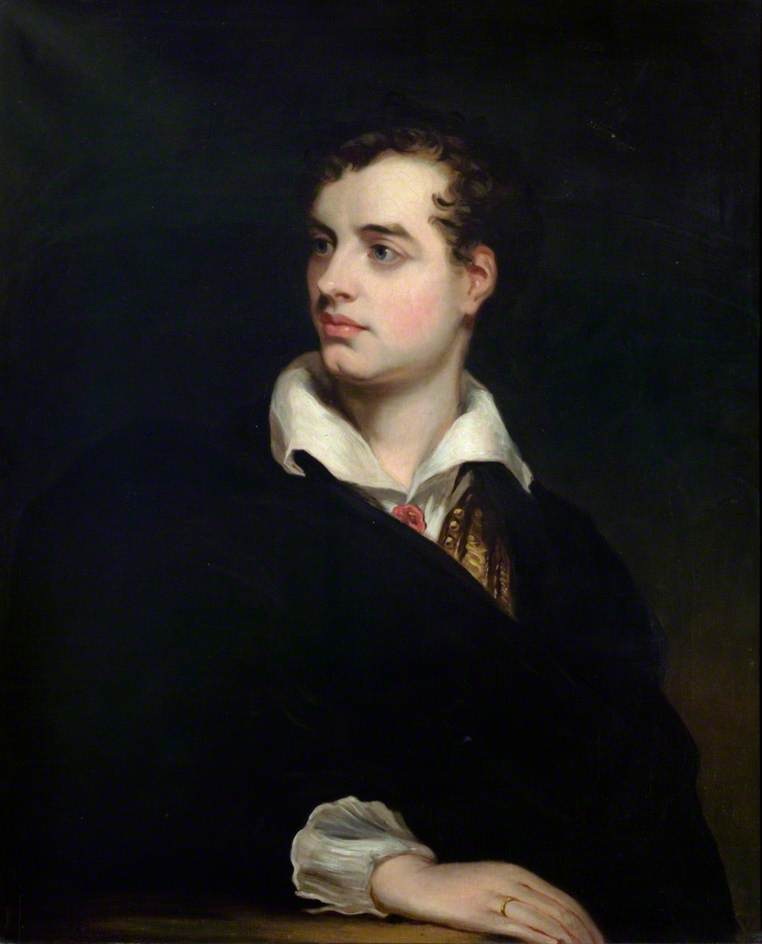 Wikioo.org - The Encyclopedia of Fine Arts - Painting, Artwork by Laslett John Pott - Lord Byron (1788–1824)