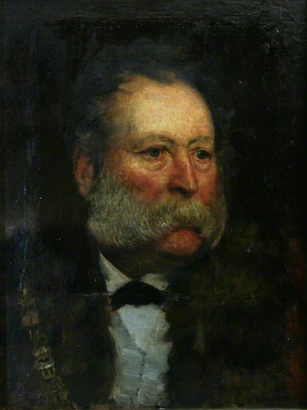 Wikioo.org - The Encyclopedia of Fine Arts - Painting, Artwork by John Ernest Breun - Mayor of Swansea