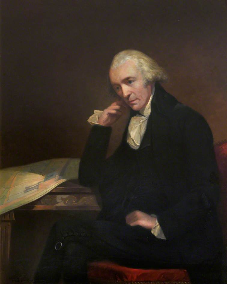 Wikioo.org - The Encyclopedia of Fine Arts - Painting, Artwork by William Bright Morris - James Watt (1736–1819)