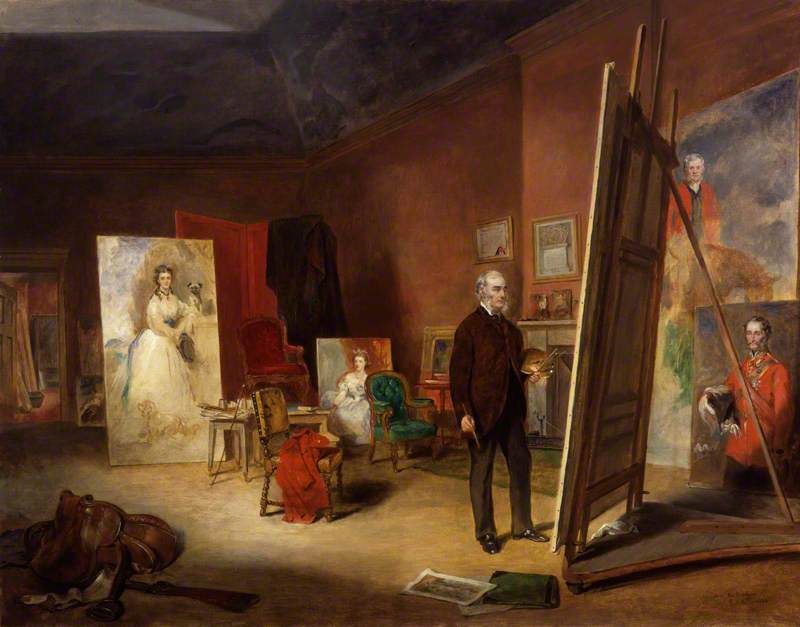 Wikioo.org - The Encyclopedia of Fine Arts - Painting, Artwork by John Ballantyne - Sir Francis Grant