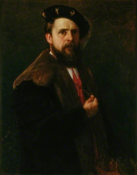 Wikioo.org - The Encyclopedia of Fine Arts - Painting, Artwork by Robert Jobling - Self Portrait
