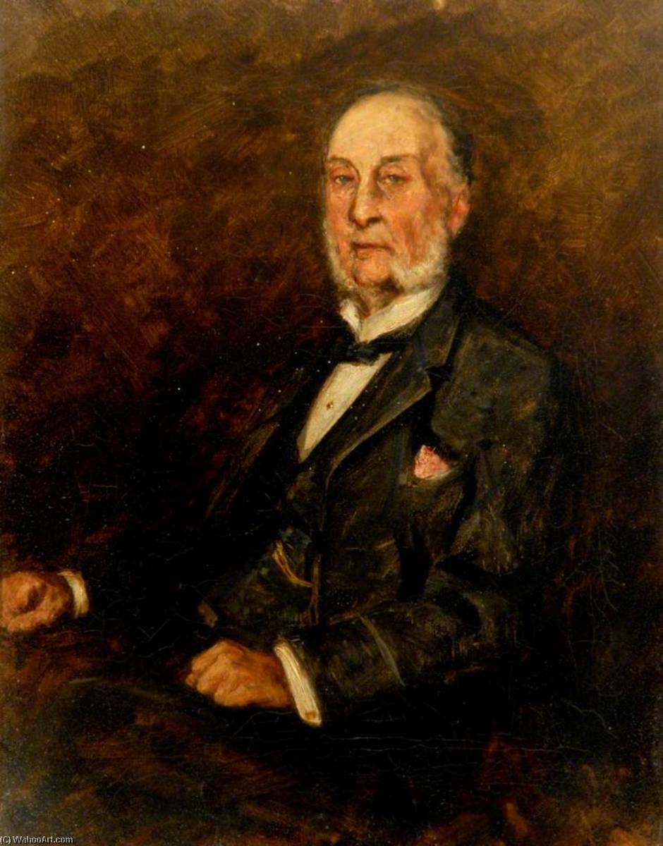 Wikioo.org - The Encyclopedia of Fine Arts - Painting, Artwork by Robert Jobling - Sketch for 'Thomas Thompson Gofton (1825–1911)'