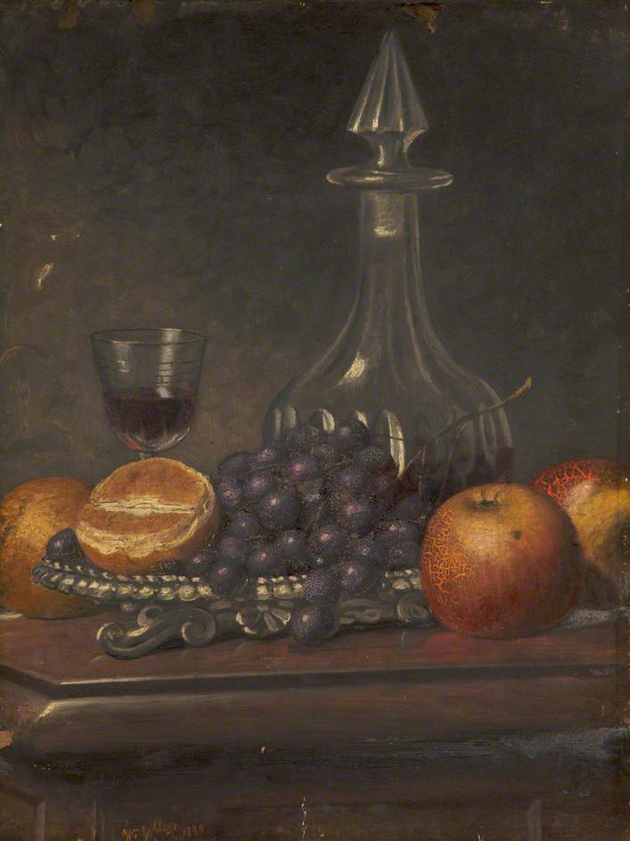 Wikioo.org - The Encyclopedia of Fine Arts - Painting, Artwork by William Worthington Jolley - Still Life