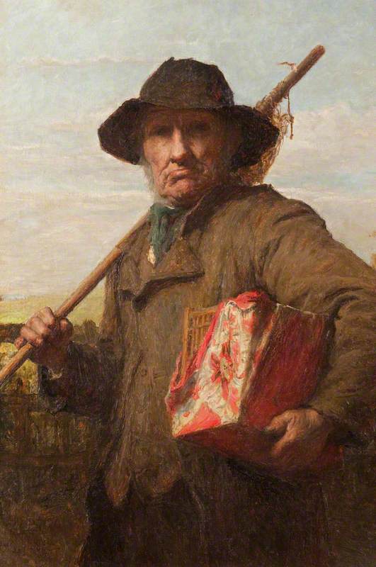 Wikioo.org - The Encyclopedia of Fine Arts - Painting, Artwork by Alexander Hohenlohe Burr - The Bird Catcher