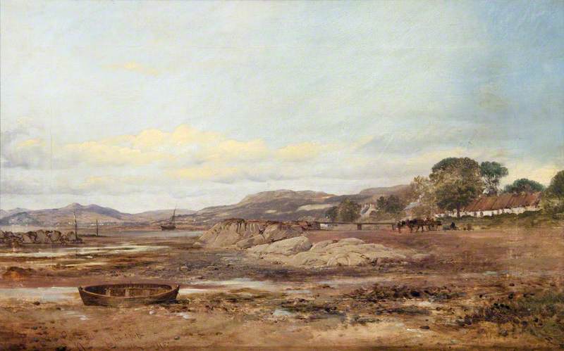 Wikioo.org - The Encyclopedia of Fine Arts - Painting, Artwork by John Milne Donald - Fairlie Shore