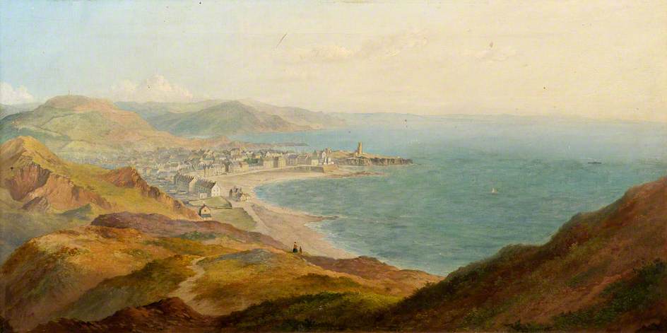 Wikioo.org - The Encyclopedia of Fine Arts - Painting, Artwork by Edmund Marriner Gill - Aberystwyth