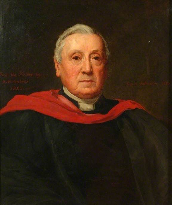 Wikioo.org - The Encyclopedia of Fine Arts - Painting, Artwork by Cyrus Johnson - Benjamin Hall Kennedy (1804–1889), Headmaster of Shrewsbury School (1836–1866) (after Walter William Ouless)