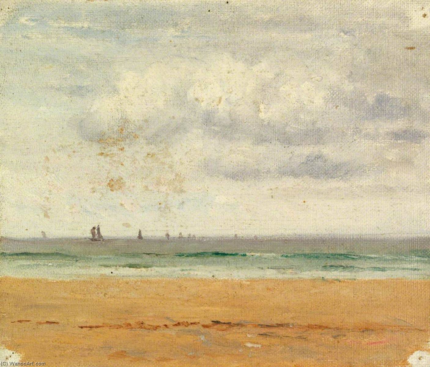 Wikioo.org - The Encyclopedia of Fine Arts - Painting, Artwork by Sarah A Doidge - Boats on the Horizon