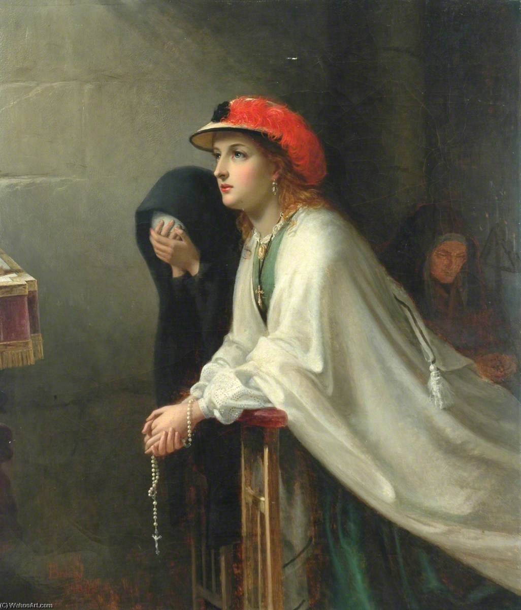 Wikioo.org – L'Encyclopédie des Beaux Arts - Peinture, Oeuvre de Thomas Brooks - la prière