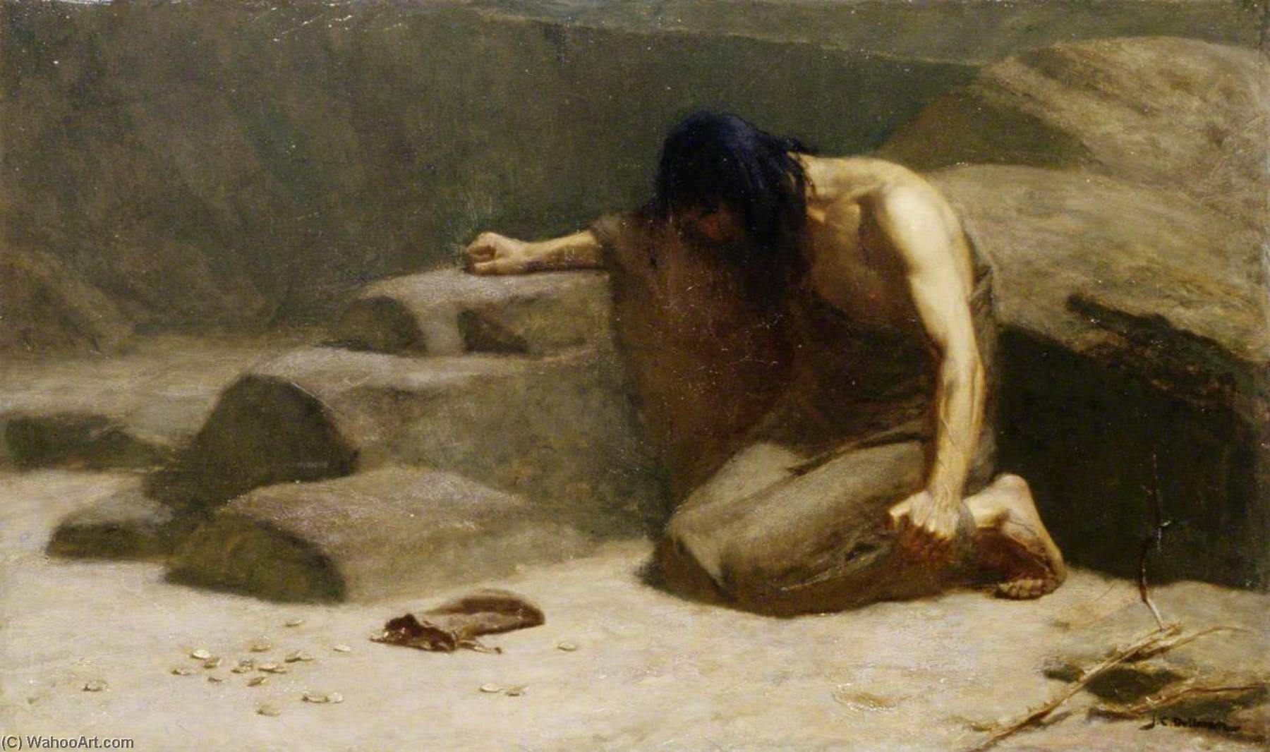 Wikioo.org - The Encyclopedia of Fine Arts - Painting, Artwork by John Charles Dollman - Thirty Pieces of Silver