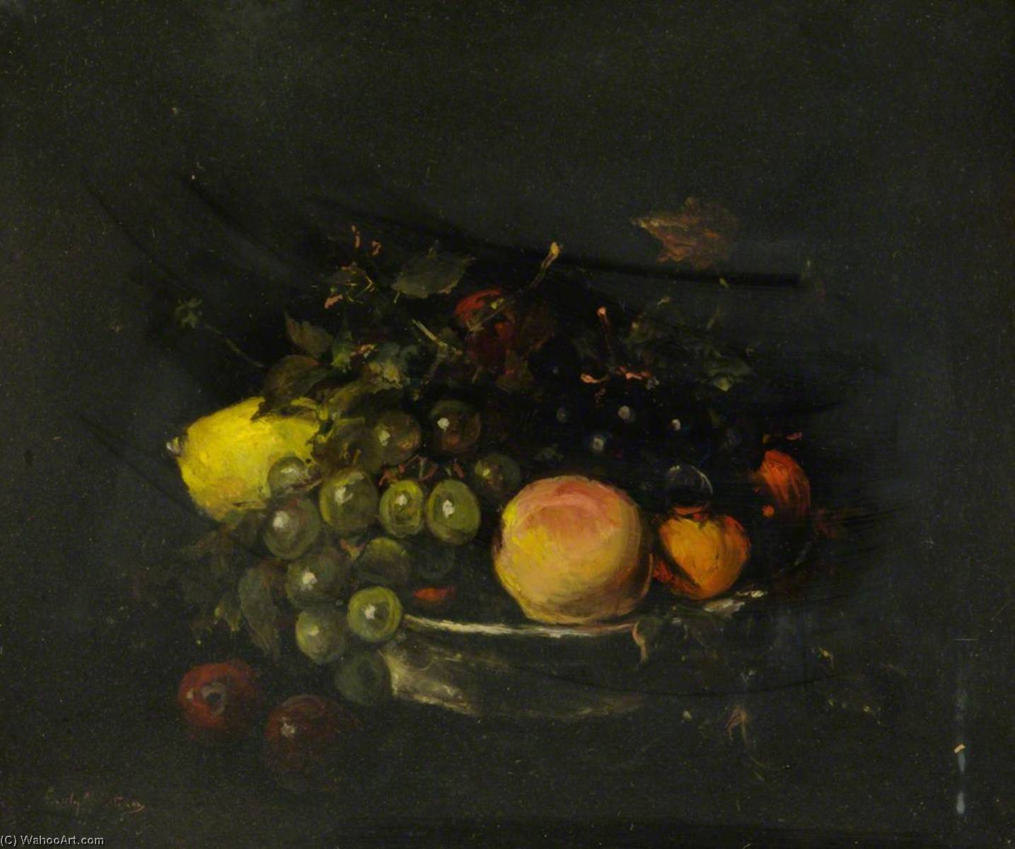 Wikioo.org - The Encyclopedia of Fine Arts - Painting, Artwork by Emily Murray Paterson - Bowl of Fruit