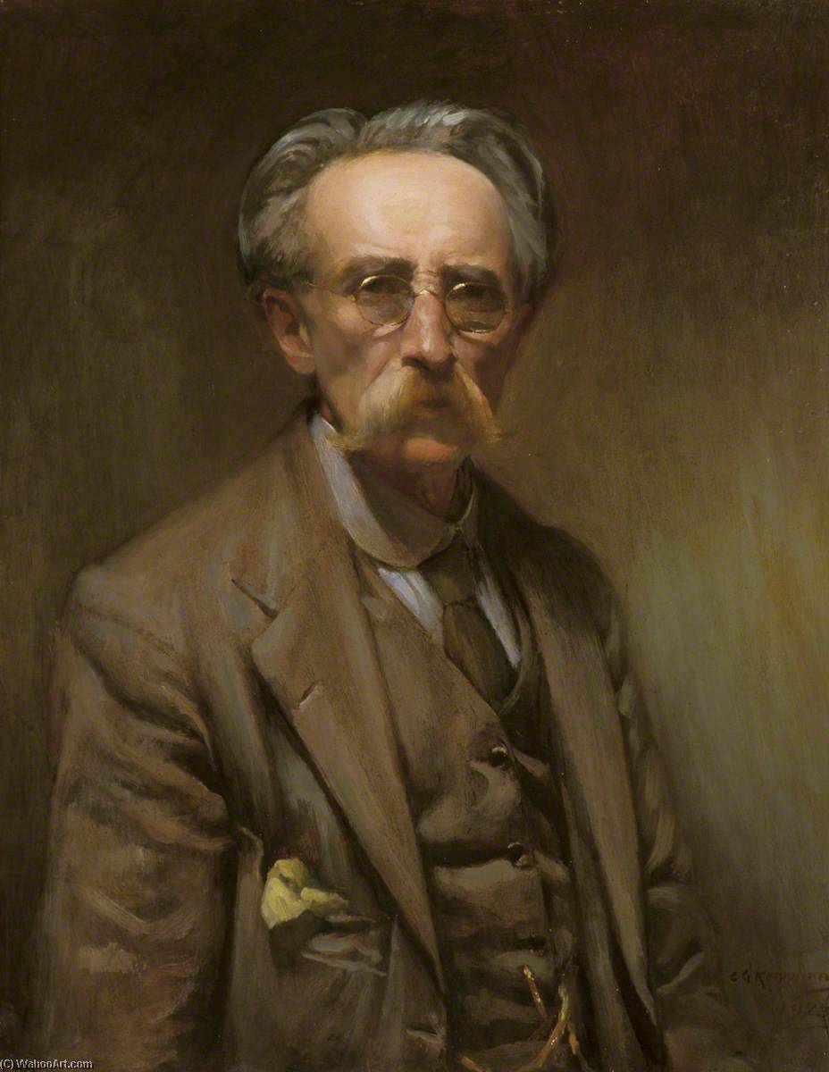 Wikioo.org - The Encyclopedia of Fine Arts - Painting, Artwork by Charles Gray Kennaway - Self Portrait