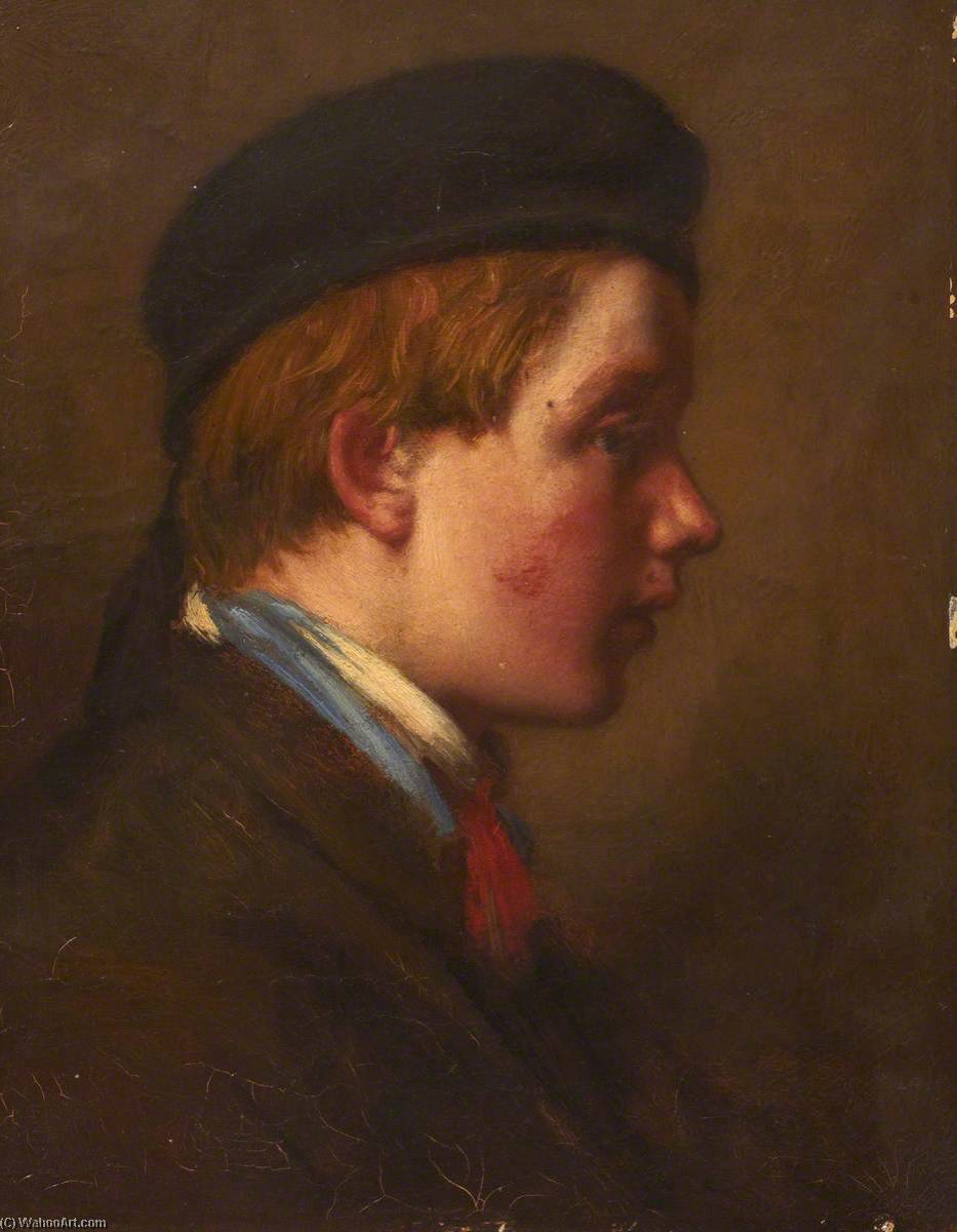WikiOO.org - Enciklopedija dailės - Tapyba, meno kuriniai Thomas Stuart Smith - Study of a Boy