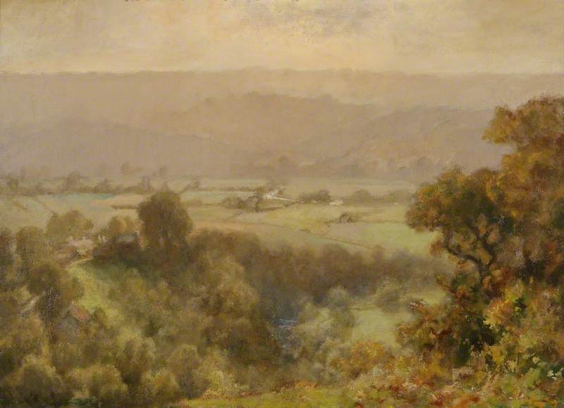 Wikioo.org - The Encyclopedia of Fine Arts - Painting, Artwork by Harry William Adams - Landscape