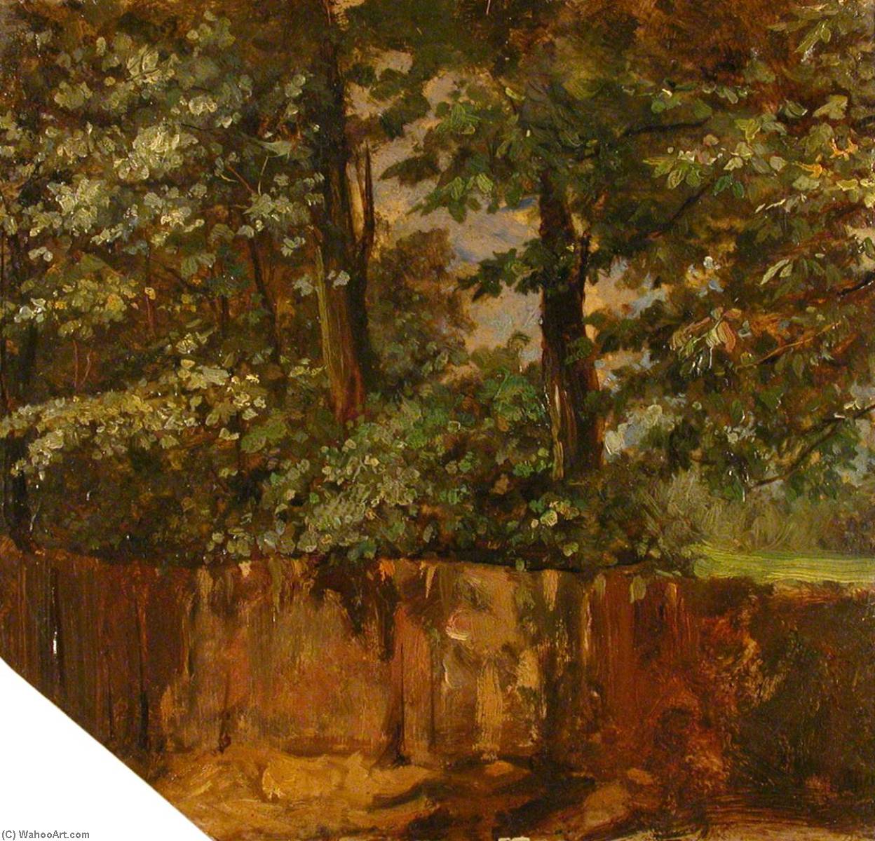 Wikioo.org - The Encyclopedia of Fine Arts - Painting, Artwork by Thomas Stuart Smith - Trees
