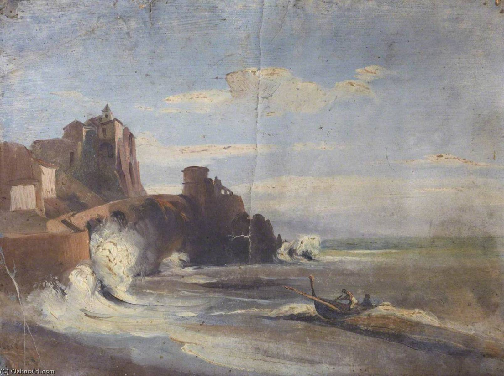 Wikioo.org - The Encyclopedia of Fine Arts - Painting, Artwork by Thomas Stuart Smith - Italian Coast