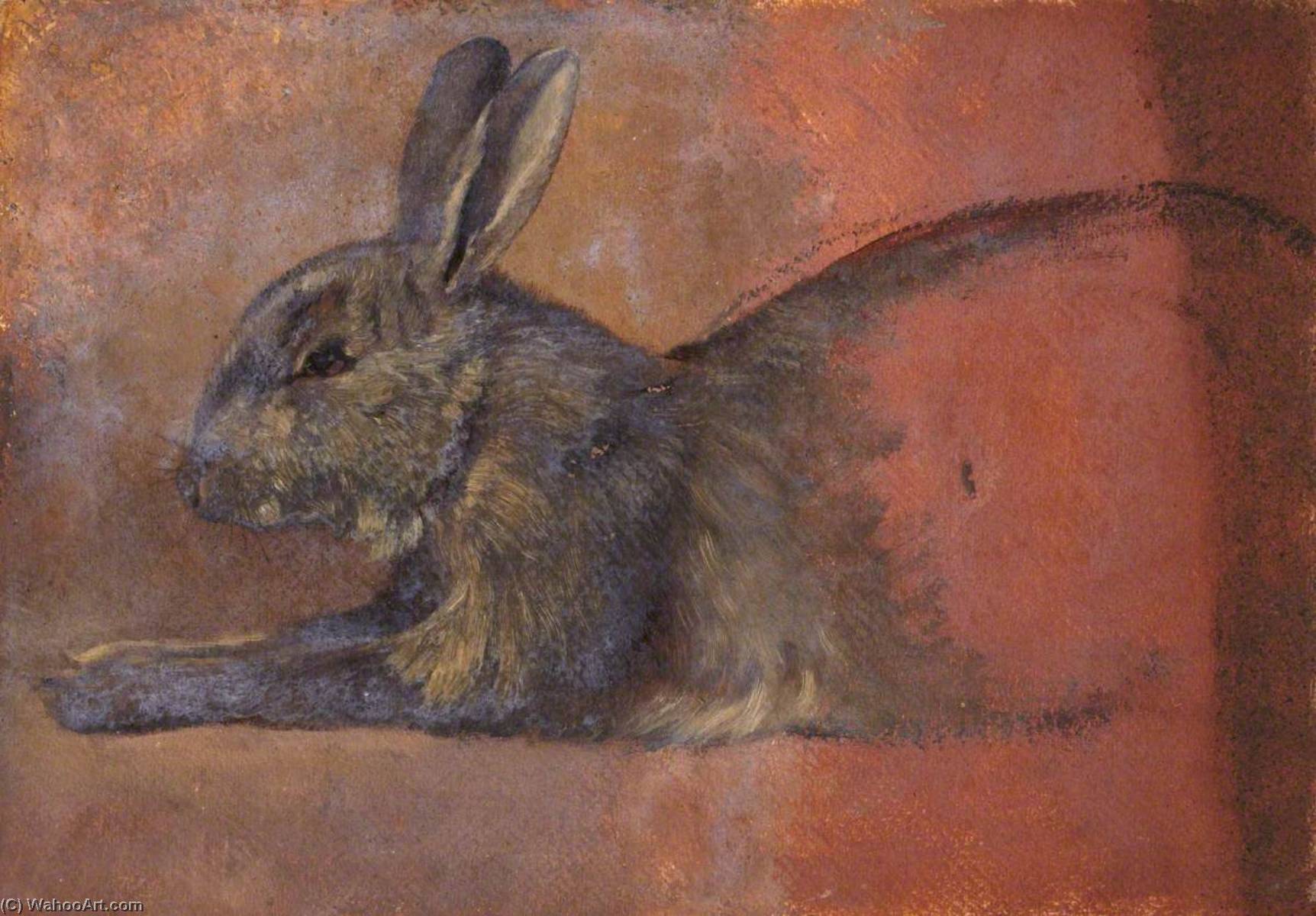 Wikioo.org - The Encyclopedia of Fine Arts - Painting, Artwork by Thomas Stuart Smith - Study of a Rabbit