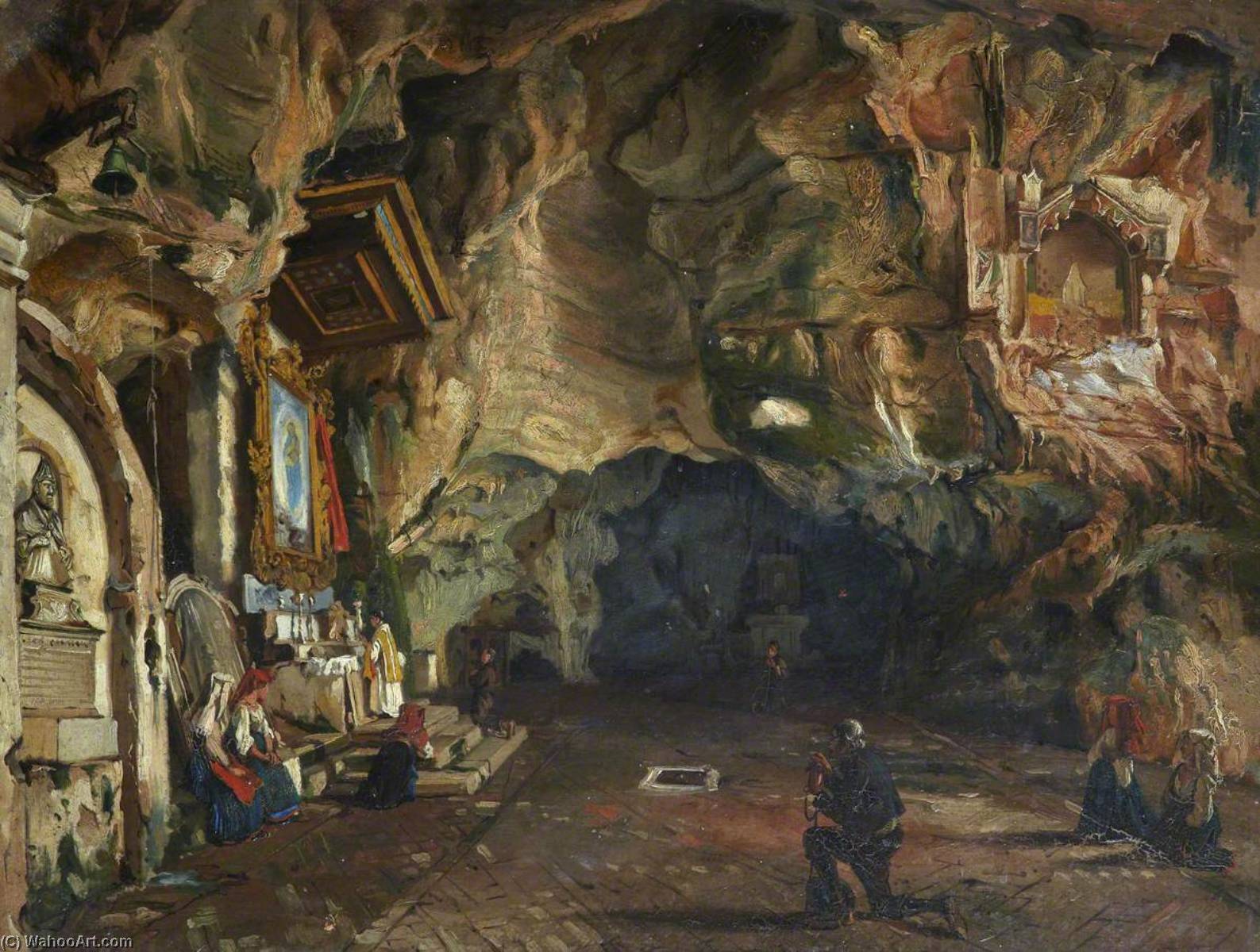 Wikioo.org - The Encyclopedia of Fine Arts - Painting, Artwork by Thomas Stuart Smith - Chapel near Palermo