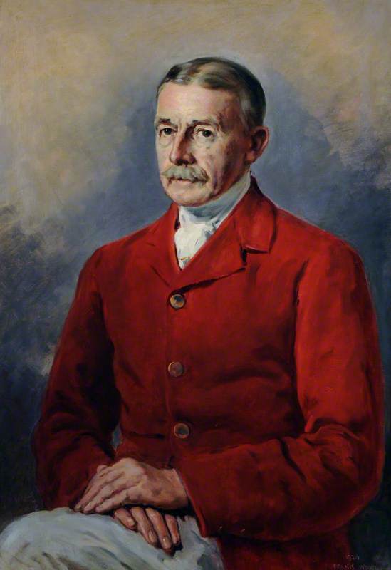 Wikioo.org - The Encyclopedia of Fine Arts - Painting, Artwork by Frank Watson Wood - Lieutenant Colonel Alfred Worsley Pennyman (1883–1914), KOSB