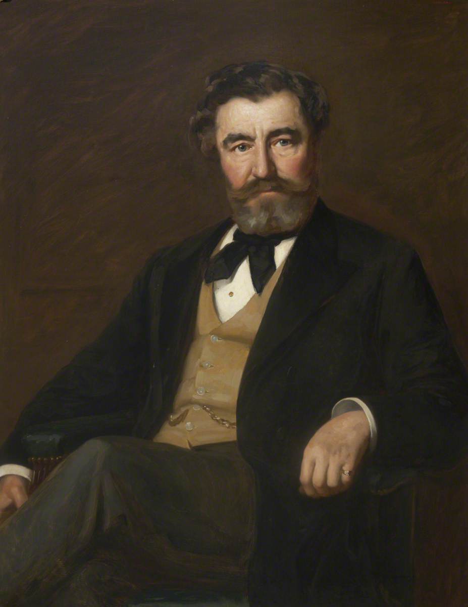 Wikioo.org - The Encyclopedia of Fine Arts - Painting, Artwork by William Mainwaring Palin - Sir James Nicholas Douglass (1826–1898), FRS