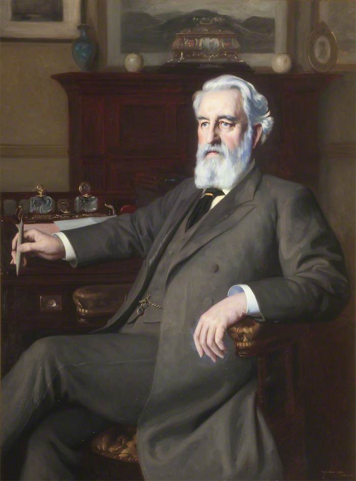 Wikioo.org - The Encyclopedia of Fine Arts - Painting, Artwork by William Mainwaring Palin - James Mansergh (1834–1905), FRS