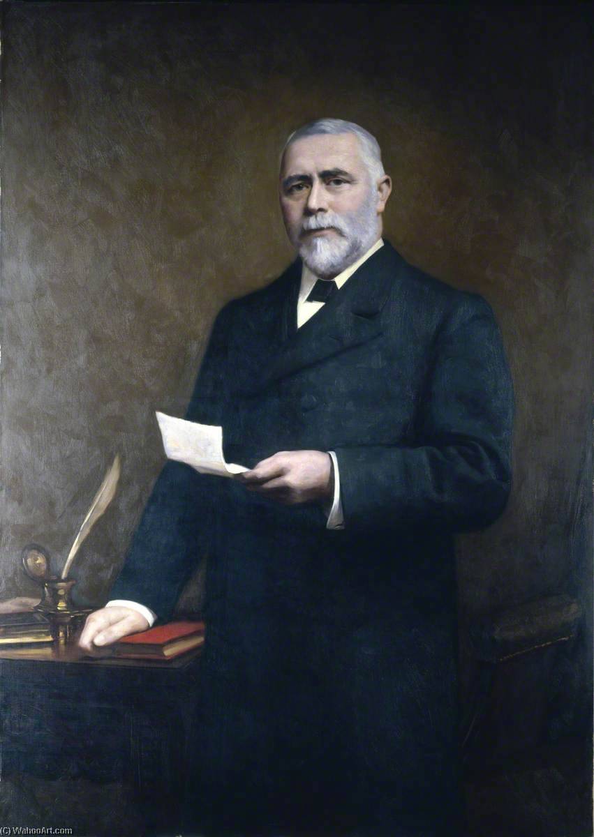 Wikioo.org - The Encyclopedia of Fine Arts - Painting, Artwork by William Mainwaring Palin - Sir William White (1845–1913)