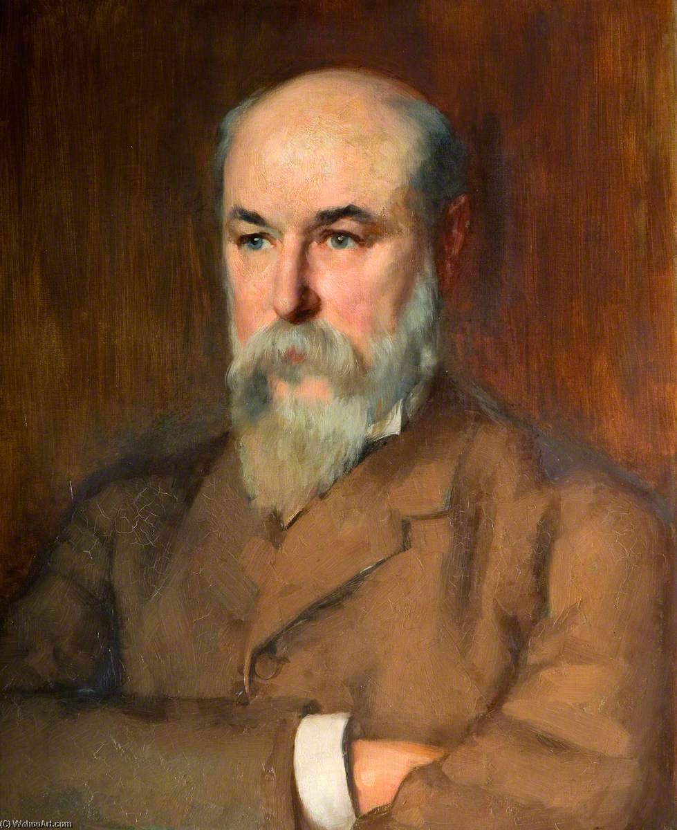 Wikioo.org - The Encyclopedia of Fine Arts - Painting, Artwork by William Mainwaring Palin - William Woodall, MP (1832–1901)