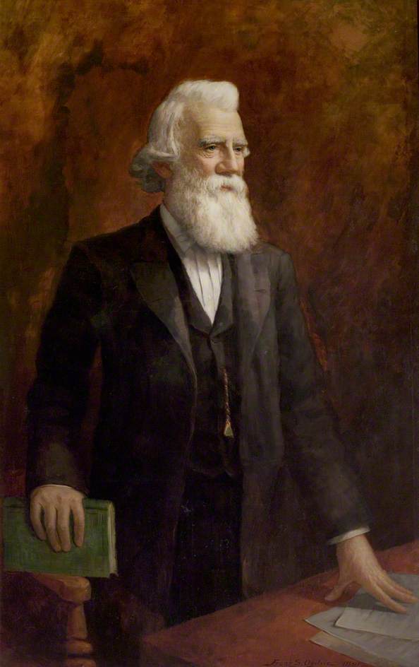 WikiOO.org - Encyclopedia of Fine Arts - Lukisan, Artwork Frank Stanley Ogilvie - Alexander Hannay (1822–1890)