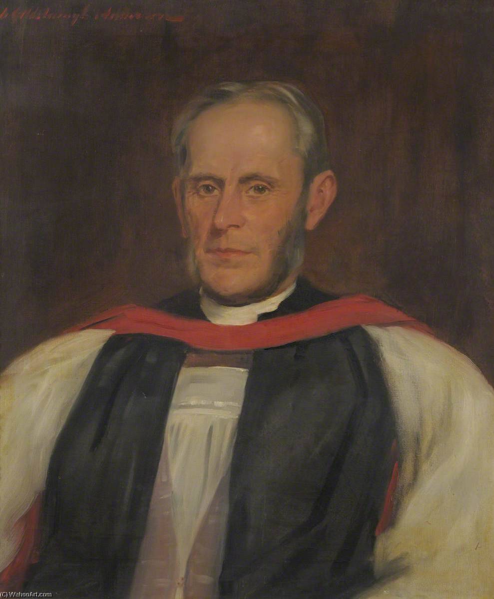 Wikioo.org - The Encyclopedia of Fine Arts - Painting, Artwork by Charles Goldsborough Anderson - George Forrest Browne (d.1930), Bishop of Bristol (1897–1914), Honorary Fellow (1897–1930)