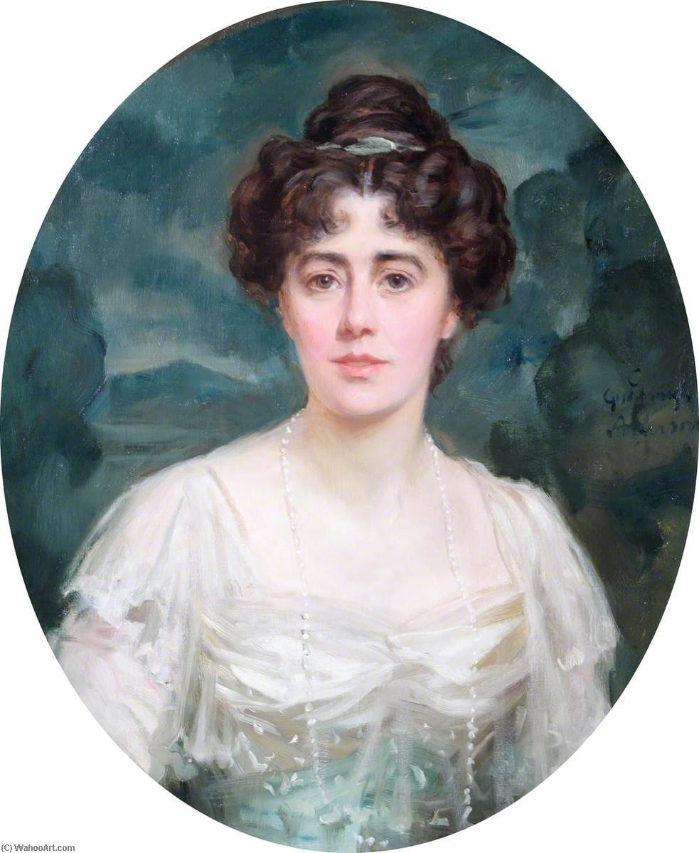 Wikioo.org - The Encyclopedia of Fine Arts - Painting, Artwork by Charles Goldsborough Anderson - Viscountess Mary Northcliffe (d.1963)