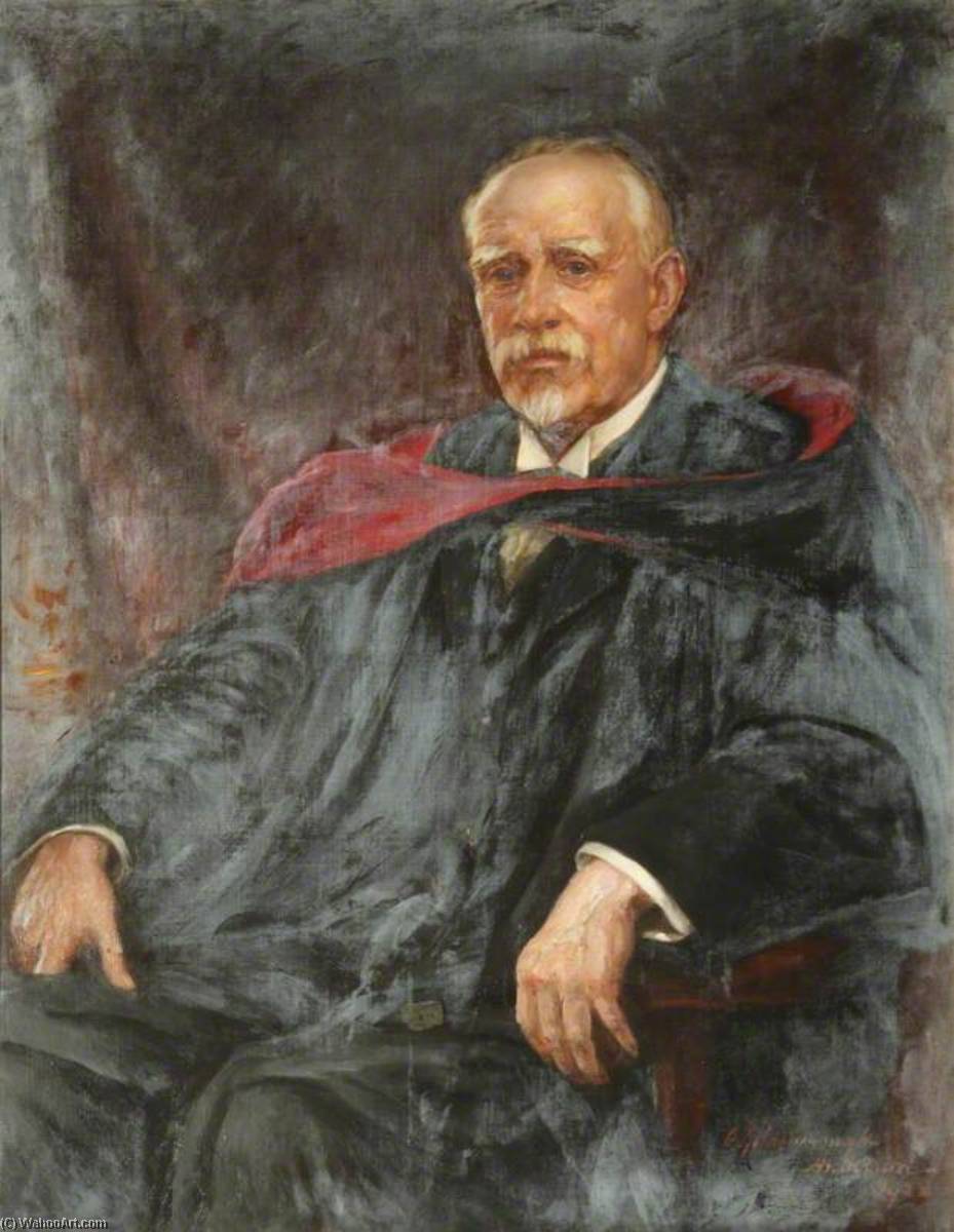 Wikioo.org - The Encyclopedia of Fine Arts - Painting, Artwork by Charles Goldsborough Anderson - Edward Armstrong (1846–1928), Pro Provost (1911–1927)