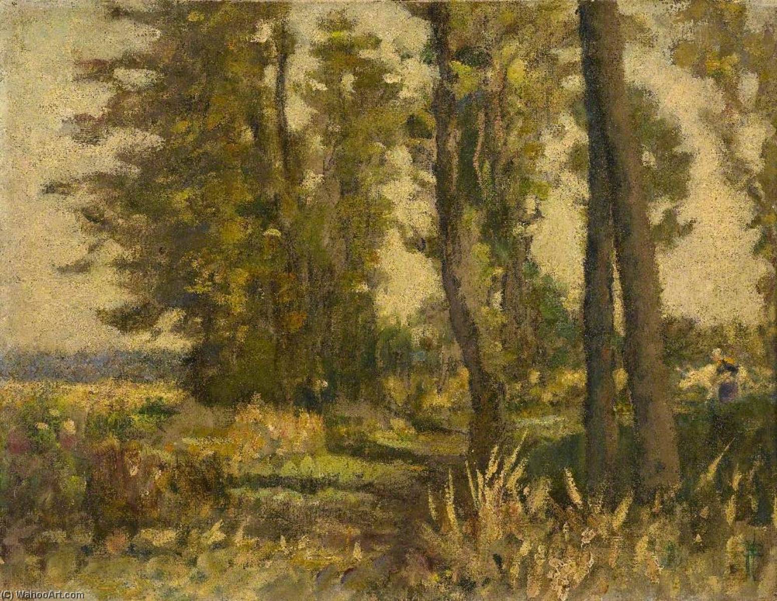 Wikioo.org - The Encyclopedia of Fine Arts - Painting, Artwork by Nathaniel Hughes John Baird - Evening Sunlight