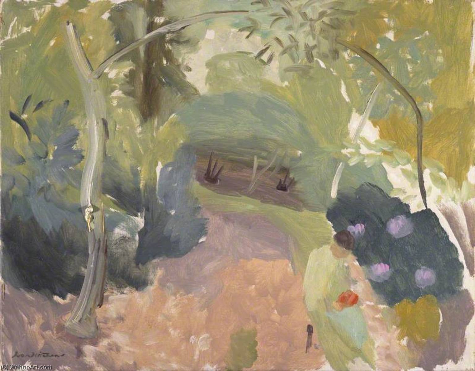 Wikioo.org - The Encyclopedia of Fine Arts - Painting, Artwork by Ivon Hitchens - Spring Woodland
