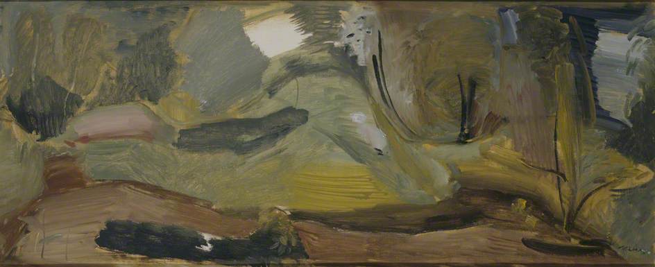 Wikioo.org - The Encyclopedia of Fine Arts - Painting, Artwork by Ivon Hitchens - Forest Banks