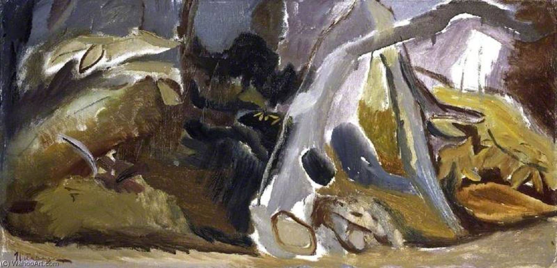Wikioo.org - The Encyclopedia of Fine Arts - Painting, Artwork by Ivon Hitchens - Chestnut Forest