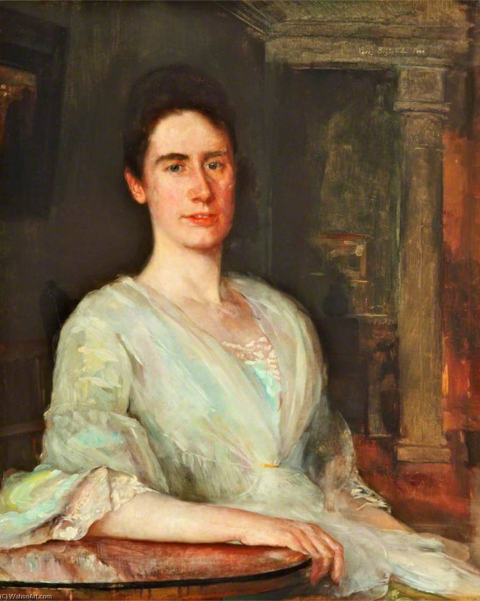 Wikioo.org - The Encyclopedia of Fine Arts - Painting, Artwork by Percy Bigland - Emma Holt (1862–1944)